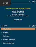 BHP - Enterprise Risk Management