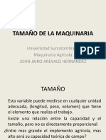 Tema 4 Tamaño de La Maquinaria