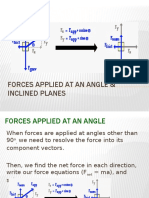 Day 4 Forces at An Angle