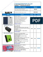 Foshan Sunmart Electronic Co.,Ltd: 2KW On Off Grid Solar Power System Model