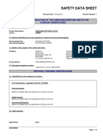 Safety Data Sheet: Section 1: Identification of The Substance/Mixture and of The Company/Undertaking