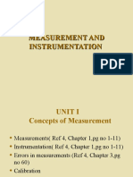 Measurement and Instrumentation