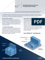 Simplifying Software Systems Through Modular Design: Lynx MOSA - Ic Architecture