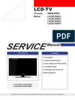 LCD-TV: Service