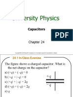 University Physics: Capacitors