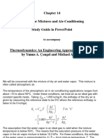 Gas-Vapor Mixtures and Air-Conditioning Study Guide in Powerpoint