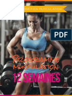 Extrait Musculation 12 Semaines