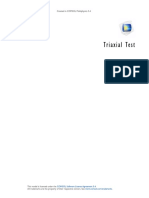 Triaxial Test: Created in COMSOL Multiphysics 5.4