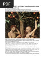 Adam and Eve Story Originated From Prasnopanishad and Mundakopanishad