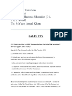 Amir Hamza Sikandar. 01-112171-002. Advanced Taxation Assignment