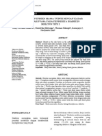 Hubungan Indeks Massa Tubuh Dengan Kadar Gula Darah Puasa Pada Penderita Diabetes Melitus Tipe 2