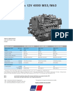 Mtu 12v4000 m53&m63
