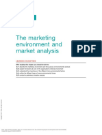 CHAPTER 2 The Marketing Environment and Market Analysis