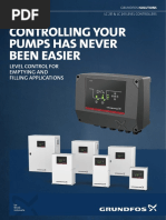 Controlling Your Pumps Has Never Been Easier: Level Control For Emptying and Filling Applications