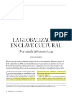 J. Martín-Barbero. Globalización en Clave Cultural