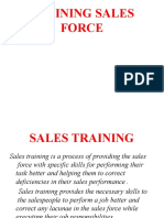 Sales Trainning