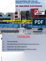 EXPOSICION - ESPECIFICACIONES TECNICAS Parte 01 PDF