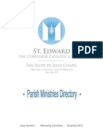 St. Edward The Confessor Parish Ministries Directory