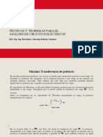 Unidad 1:: Técnicas Y Teoremas para El Análisis de Circuitos Eléctricos