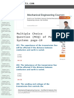 Multiple Choice Question (MCQ) of Power Systems Page-19 - PDF