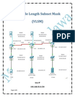 Variable Length Subnet Mask