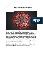 What Is The Coronavirus?