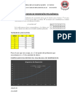 Ejercicios de Regresion Polinomica, Jeamil Minauro - Jheanpol Rampas PDF