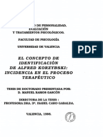 E L Concepto D E Identificación de Alfred Korzybski: Incidencia en El Proceso Terapéutico