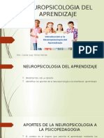 Aportes de La NEUROPSICOLOGIA A LA PSICOPEDAGOGIA