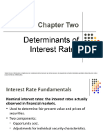 Chapter Two: Determinants of Interest Rates