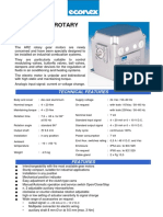 Electronic Rotary Gear Motor: Series AR2... E