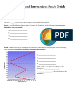 Earths Systems and Interactions Study Guide