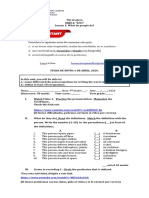 Unit 1 Lesson 1 Ws Primero Medio