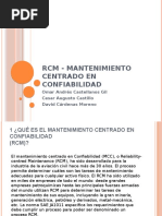 RCM Mantenimiento Centrado en