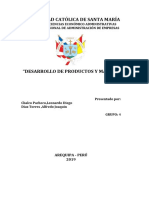 Estructura Desarrollo de Prodcutos y Marcas Fase 1