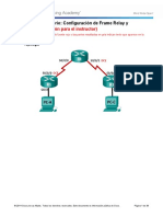 4.2.2.7 Lab - Configuring Frame Relay and Subinterfaces - ILM