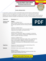 Using The Rubik's Cube To Build Reading Comprehension
