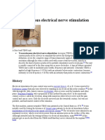 Trans Cutaneous Electrical Nerve Stimulation