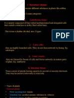 Secretary Tissue:: This Tissue Is Further Divided Into 2 Types