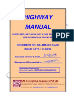 Guidelines, Methodology & Qap To Carryout DPR of Highway Projects