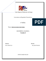 Tipos de Semicondutores