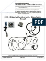 M-6017-M50B Control Pack - 2018 Coyote 5.0L Manual Trans