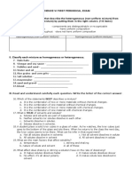 Classify Each Mixture As Homogeneous or Heterogeneous