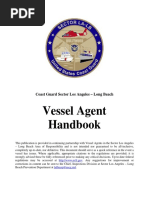 Vessel Agent Handbook: Coast Guard Sector Los Angeles - Long Beach