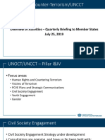 UNOCT-UNCCT Quarterly Presentation - July 2019 - Full