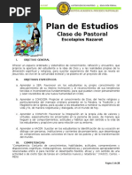 02 Plan de Estudios Clase de Pastoral 2016-2018