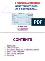 Advanced Courses in Power Electronic