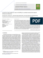 A Novel Sol-Gel Synthesis Route To Navpo F As Cathode Material For Hybrid Lithium Ion Batteries