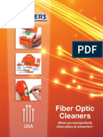 Fiber Optic Cleaners: When You Need Perfectly Clean Splices & Connectors