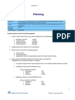 Patching: Central Systems Linux Patch Management